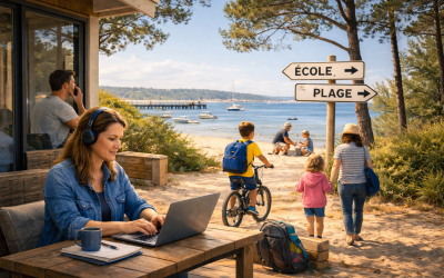 Vivre sur le Bassin en famille : ce que l’immobilier ne dit pas toujours
